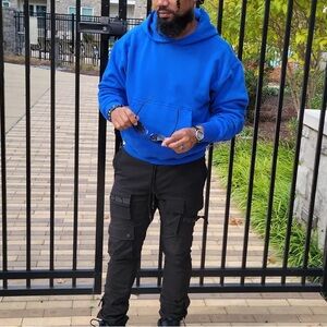 GAP x YZY collab blue sweater in XS